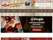 Tablet Screenshot of clubedacarne.com